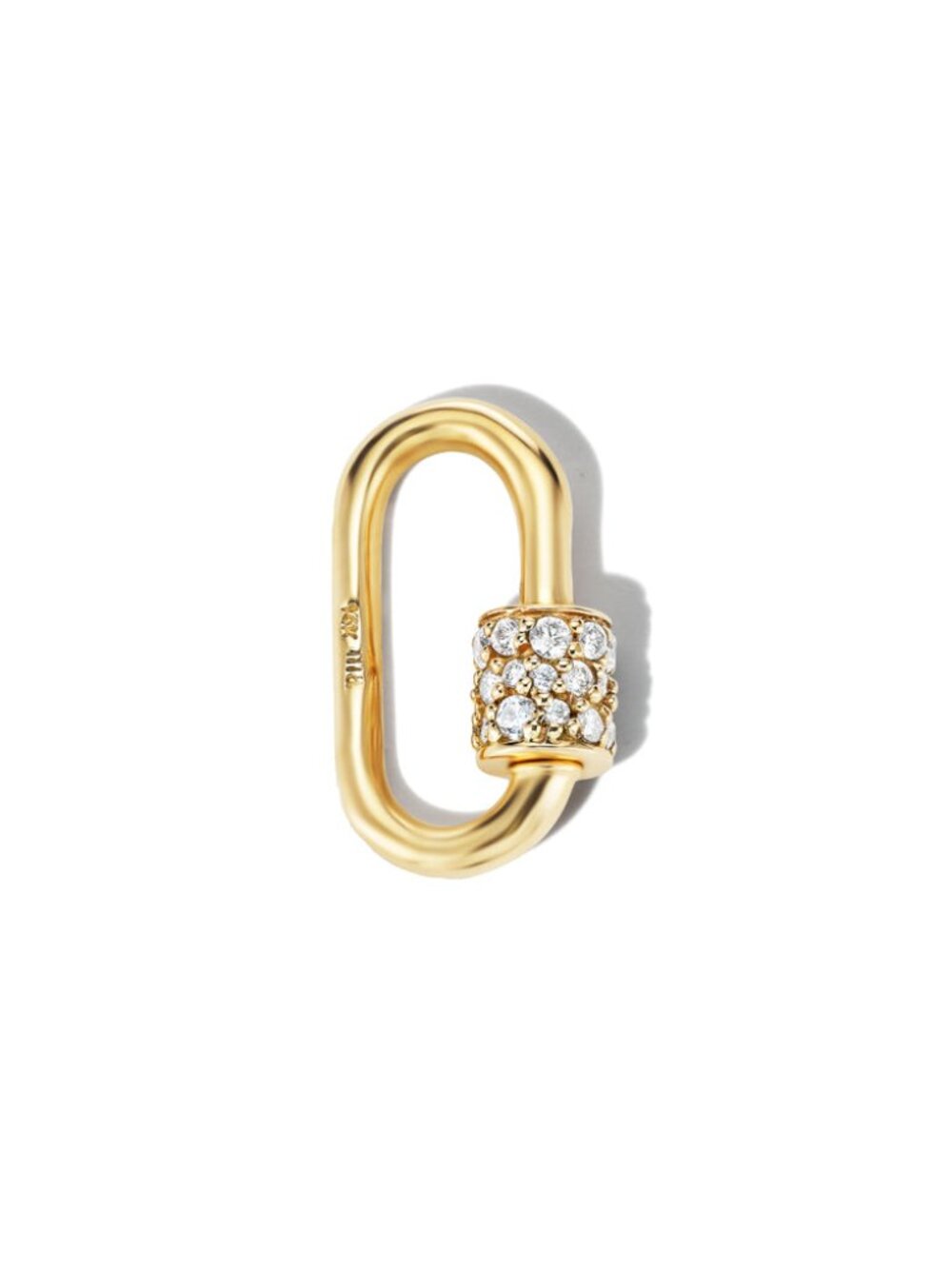 New Marla Stoned 14K Yellow Gold Babylock with Diamonds